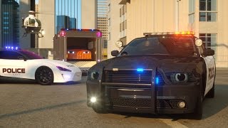 Sergeant Cooper the Police Car  Real City Heroes RCH  Videos For Children [upl. by Atsirak718]