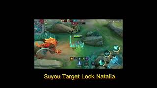 Suyou Target Lock Natalia🗿 MLBBCr8torParty PH8thSurprise [upl. by Atinahs]