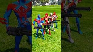 SpiderMan Brothers Heroic Rescue Saving a Junior Hero in GTA 5 shorts gtavspiderman [upl. by Tala]