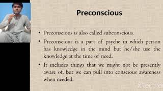 Conscious Preconscious and Unconscious  Psychoanalysis  Sigmund Freud  English [upl. by Rachele]