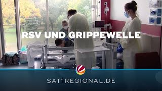 RSV und Grippewelle rollt Ärzte und Fachpersonal teilweise am Limit [upl. by Doig]