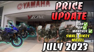 Kompletong Price Update ng Yamaha Motorcycle JULY 2023  Increase ba  Or New Color Version Update [upl. by Munson642]