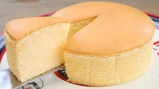 Super Soft and Fluffy Chinese Bakery Cheese Sponge Cake Recipe [upl. by Inoue]