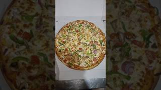 Aaj toh veggie cheese pizza ka order aaya 😋 pizza foodie shorts youtubeshorts [upl. by Roseline626]