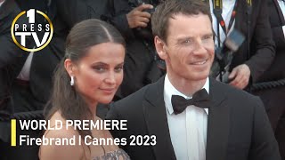 Alicia Vikander I Firebrand I Cannes 2023 [upl. by Briney]