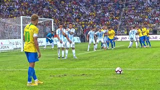 Neymar vs Argentina 16102018 English Commentary  HD 1080i [upl. by Oswald]