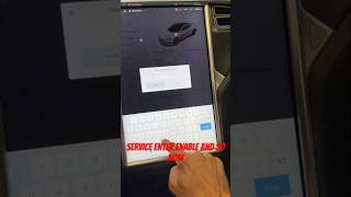 Service Mode to determine Tesla Model S door handles automobile diy [upl. by Baram]