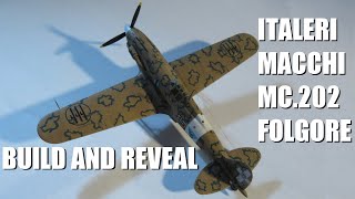 172 Italeri Macchi MC202 Folgore  build and reveal [upl. by Ancilin343]