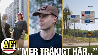 Finska gränsstaden hårt drabbad av Rysslands krig ”Mer tråkigt här” [upl. by Atin]