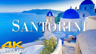 4K 🇬🇷 Walking tour of Fira Santorini Greece💙 2024 💙 4K HDR Walking Tour\ Scenic Film Nature [upl. by Nettie]