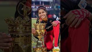 RCB Fans WPL Winning Team  Shreyanka Patil  Ellyse Perry  Smriti Mandhana rcb viral shorts [upl. by Delwyn]