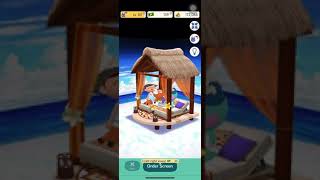 Palmwood Resort Hut  Beach Resort Reissued  Animal Crossing Pocket Camp shorts [upl. by Llehsem]