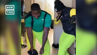 Jamaicas Olympic Bobsled Team Dances Away Shorts [upl. by Toth]