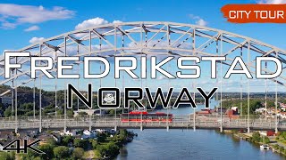 Fredrikstad Norway  City Tour amp Drone 4k [upl. by Benis]