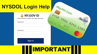 NYSDOL Unemployment How to Fix Login Issues Track Pending Claims [upl. by Galang]