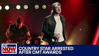 Morgan Wallen arrested in Nashville after throwing chair off roof police say  LiveNOW from FOX [upl. by Orthman]