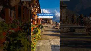 Nepal your next travel destination shorts Nepal ytshorts [upl. by Bonnice]