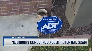 Neighbors concerned about potential home security scam [upl. by Witcher]