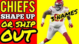 CHOPPING BLOCK 3 Kansas City Chiefs on the EDGE Chiefs News Today [upl. by Orrin]