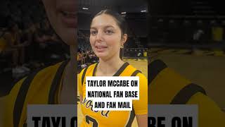 Iowas Taylor McCabe Gets Fan Mail shorts hawkeyes [upl. by Ahtnamys]