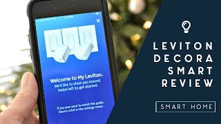 Demo of using Leviton Decora Smart with Alexa Integration [upl. by Adnalohs]