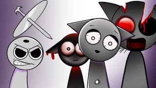 Incredibox Sprunki comparison Battle  CREEPY PHASES SPRUNKIES Clukr vs Gray [upl. by Ariec323]