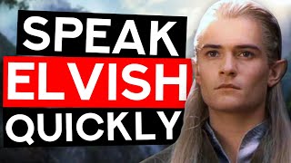 Learn To Speak Elvish In 8 Minutes  Basics of Sindarin [upl. by Eendyc992]