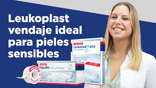 Vendajes Leukoplast Para Pieles Sensibles  Farmaciasdirect [upl. by Ludlew]