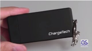 REVIEW ChargeTech Portable Keychain Power Bank [upl. by Ahsiyn663]