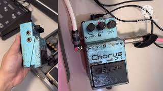 Boss ce3 japan chorus [upl. by Lenora903]