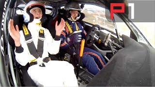 WRC Hyundai i20 flat out over MASSIVE jump  Rally Portugal 2014 [upl. by Enajyram]