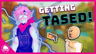 Getting TASED Every Time I Get Hit in Paintball  Rec Room [upl. by Kidder]