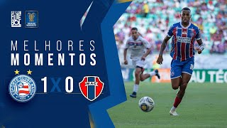 MELHOR campanha da LAMPIONS  Bahia 1x0 Maranhão  Melhores Momentos  Copa do Nordeste [upl. by Aratihc]