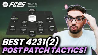 POST PATCH BEST META 42312 FORMATION AND CUSTOM TACTICS  FC 25 ULTIMATE TEAM [upl. by Lotsyrk640]