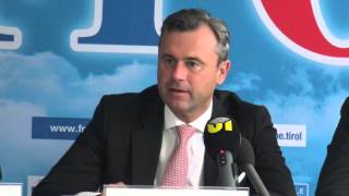 Norbert Hofer  Amtsverständnis Hofer  Van der Bellen  1242016 [upl. by Llerahs]