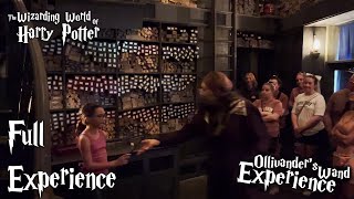 Ollivanders Interactive Wand Experience at Universal Studios Orlando  Hogsmeade  The wand chooses [upl. by Kaliski]