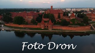 Malbork City DRONE FOOTAGE [upl. by Vetter650]