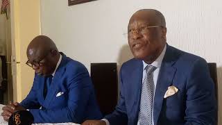 GABONPOLITIQUE  LE Pr ONDO OSSA ET PIERRE CLAVER MAGANGA MOUSSAVOU INTERPELLENT LE CTRI 074977726 [upl. by Ashlen]