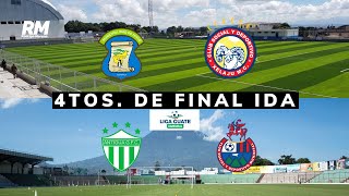 INICIAN LOS 4TOS DE FINAL  Mixco vs Xelajú MC y Antigua GFC vs Municipal [upl. by Ylrebmic476]