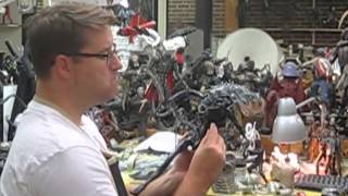 NECAs Kyle Windrix talks Alien Xenomorphs with The UltimateToyCollector [upl. by Wattenberg]