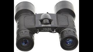 Bushnell Powerview Compact Folding Roof Prism Binocular Review [upl. by Ynnek]