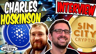 Cardano Founder Charles Hoskinson Interview [upl. by Oslec]