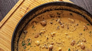 Creamy Mushroom Sauce Recipe  Chicken amp Sweet Potato  15 Minute Recipe [upl. by Neetsirk]