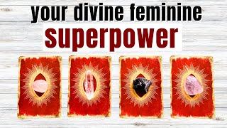 SECRET to unlock your DIVINE Feminine POWER 🔮MONEY💸 and LOVE❤️ tarot timeless reading [upl. by Yokum]