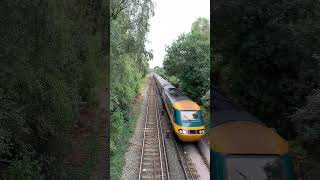 Intercity 125 Class 43 at Poole [upl. by Essyla]