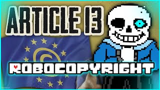 MEGACOPYRIGHT Robocopyright but its MEGALOVANIA [upl. by Arfihs399]