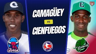 Camagüey vs Cienfuegos 1er juego Serie Nacional 63 [upl. by Nylram]