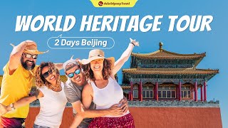 2 Days Beijing World Heritage Tour  4 UNESCO World Heritage Sites [upl. by Jade]