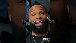 Former UFC Champ TYRON WOODLEY Recalls His Knockout Against JOSH KOSCHECK  The Mighty Podcast [upl. by Fenny601]