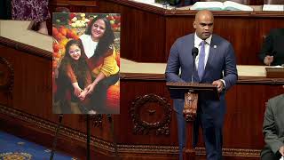 Rep Allred delivers speech on House floor honoring Gicela Aleman a hero of the Allen shooting [upl. by Siletotsira]